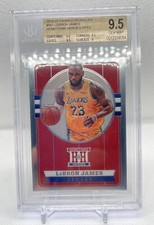 LeBron James 2019-20 Panini Chronicles SILVER Home Town Heroes 561 BGS 9.5  🐺🔥