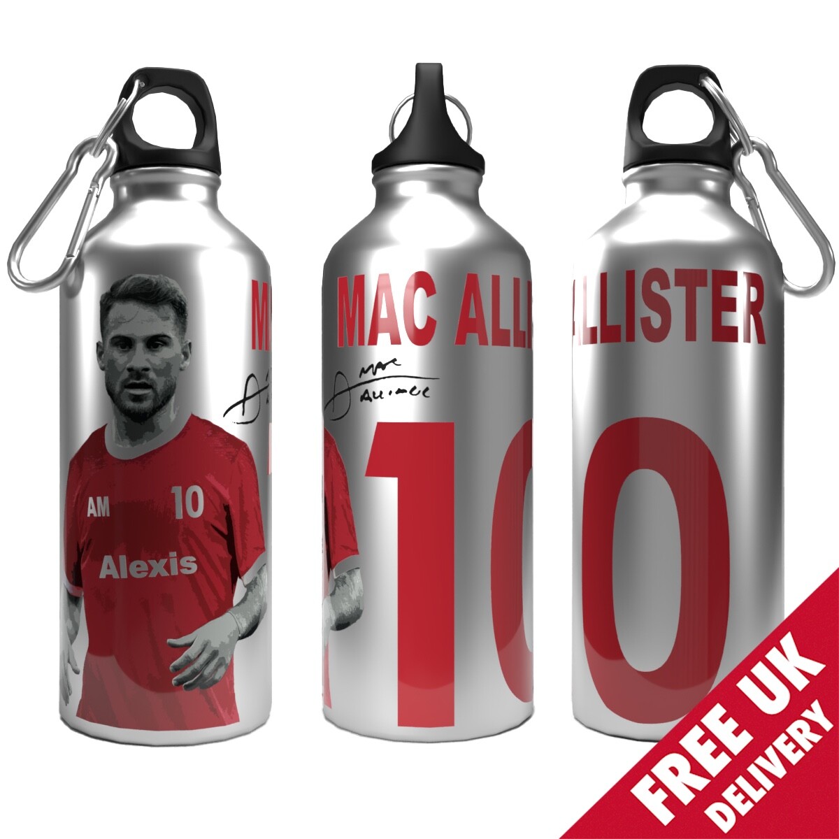 Liverpool Bottle Mac Allister - 600ml Aluminium 2-Lids