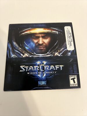 Starcraft 2 Wings of Liberty (PC) Game Disc