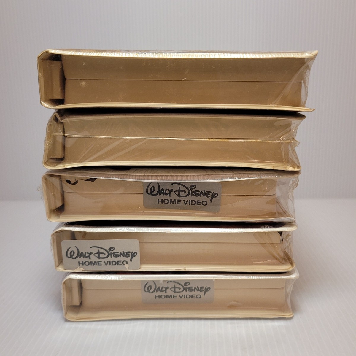 Vtg Set Of 5 Walt Disney's FACTORY SEALED Masterpiece Movie