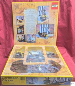 LEGO LEGOLAND Caribbean Clipper 6274 In 1989 New Retired