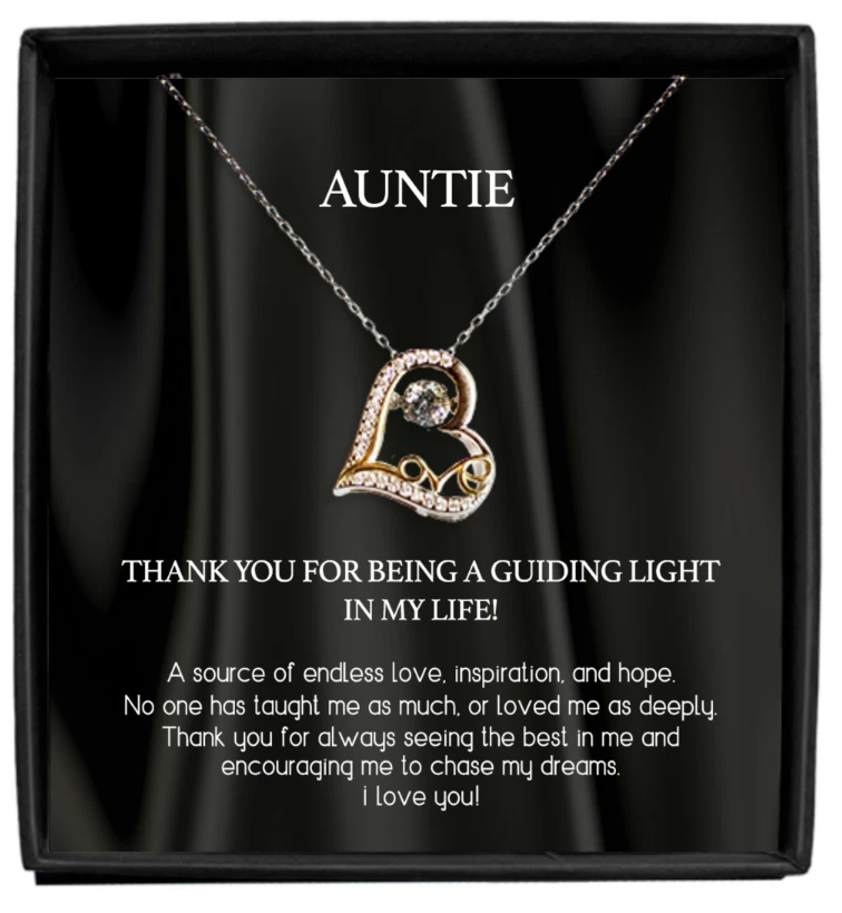 Necklace for auntie cheap