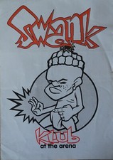 Rave Flyer-Swank Klub at the Arena Oxford-1993-Size A5-GC