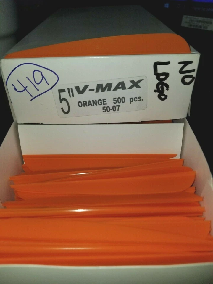 V-Max 5» лопатки 150 упаковка стрелы оперения 9 цвет выбор желтый, оранжевый, фиолетовый, - Изображение 4 из 4