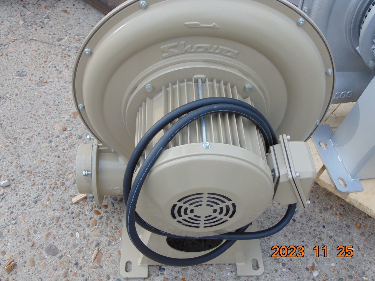 1) Showa Denki KSB-H15B-R313U Electric Blower KSB-1500 LOW 1) Showa Denki KSB-H15B-R313U Electric Blower KSB-1500 LOW
