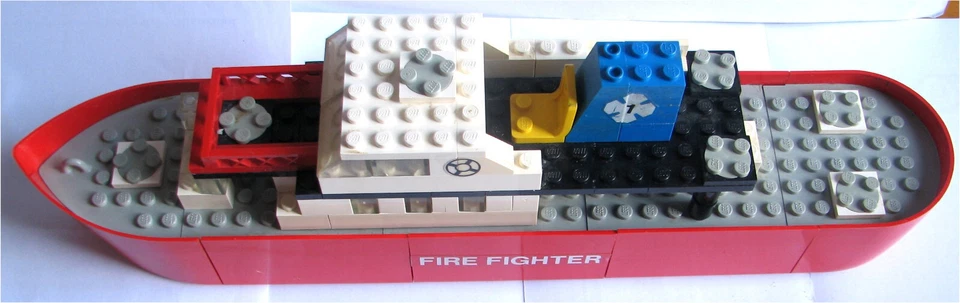 LEGO Boot Fire Fighter Feuerwehr Ship Schiff Wasser - ohne OVP - nicht komplett - Bild 4 von 4