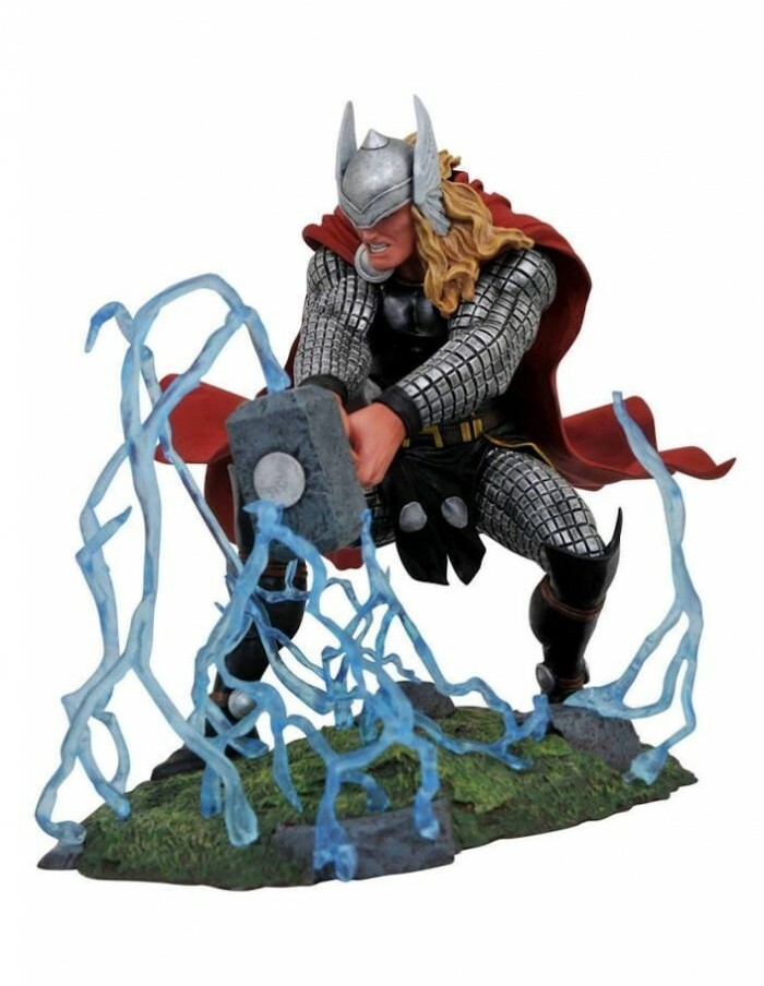 FIGURE DIAMOND TOYS MARVEL GALLERY THOR COMIC DIORAMA PVC STATUE NEW