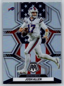 2022 Panini Mosaic #253 Josh Allen Silver Silver Prizm NM
