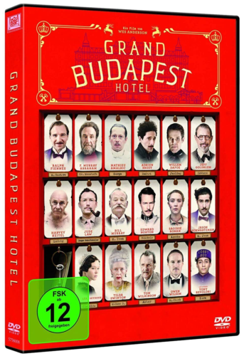 Grand Budapest Hotel (2013)[DVD/NEU/OVP] von Wes Anderson mit Ralph Fiennes, - Afbeelding 1 van 3