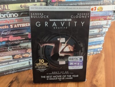 Gravity Special Edition 2 discs (DVD, 2013) Bilingual with slipcover