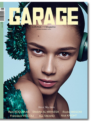 GARAGE Magazine #8 SS 2015 Binx Walton Frances Vezzoli Nick Knight Aya Takano