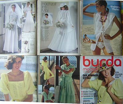Burda Mode 78/05 Brautmode Hochzeit Barbie Hosen Häkel-bikinis Modezeitschrift