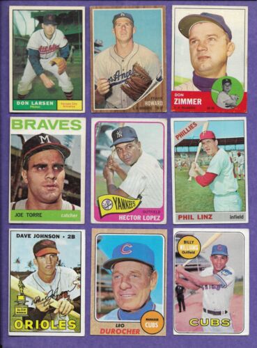 Carte da baseball Topps 1960-1969 che scegli qualsiasi acquisto 2 @ $3 ciascuna *nuove aggiunte 3/13 - Foto 1 di 187