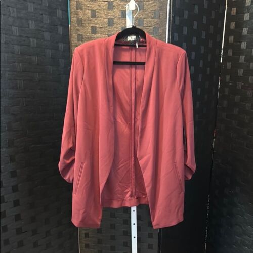 DKNY Maroon Blazer size medium NWT