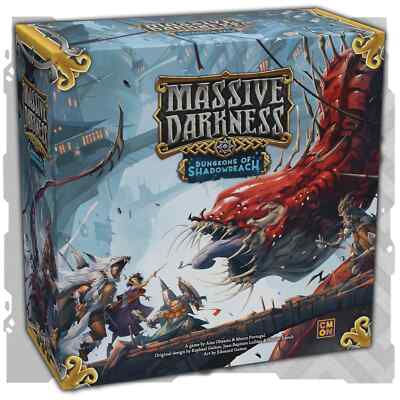 Massive Darkness: Dungeons of Shadowreach Epic Treasure Pledge Preorder - CMON