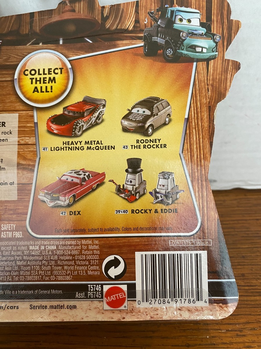 MATTEL DISNEY PIXAR CARS TOON CADILLAC DEX ROCKIN PAINT JOB B10 | eBay