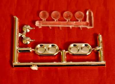 AMT Peterbilt 352 Pacemaker Cabover Headlights and Turn Signals 1/25