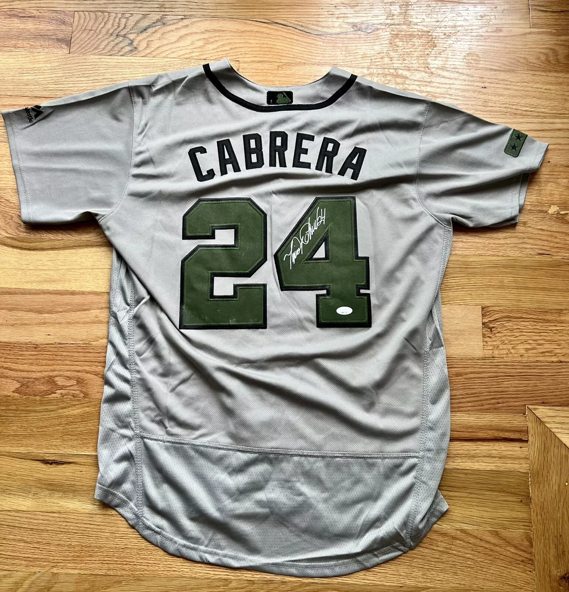 Miguel cabrera top signed jersey
