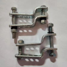 2- TRW Service Line Universal Adjustable Leaf Spring Clamps Passenger Car - Pair