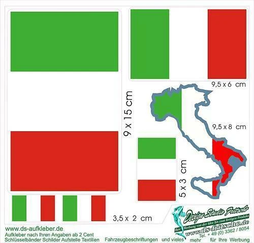Karosserie-Aufkleber & -Embleme zum Auto-Tuning Italien