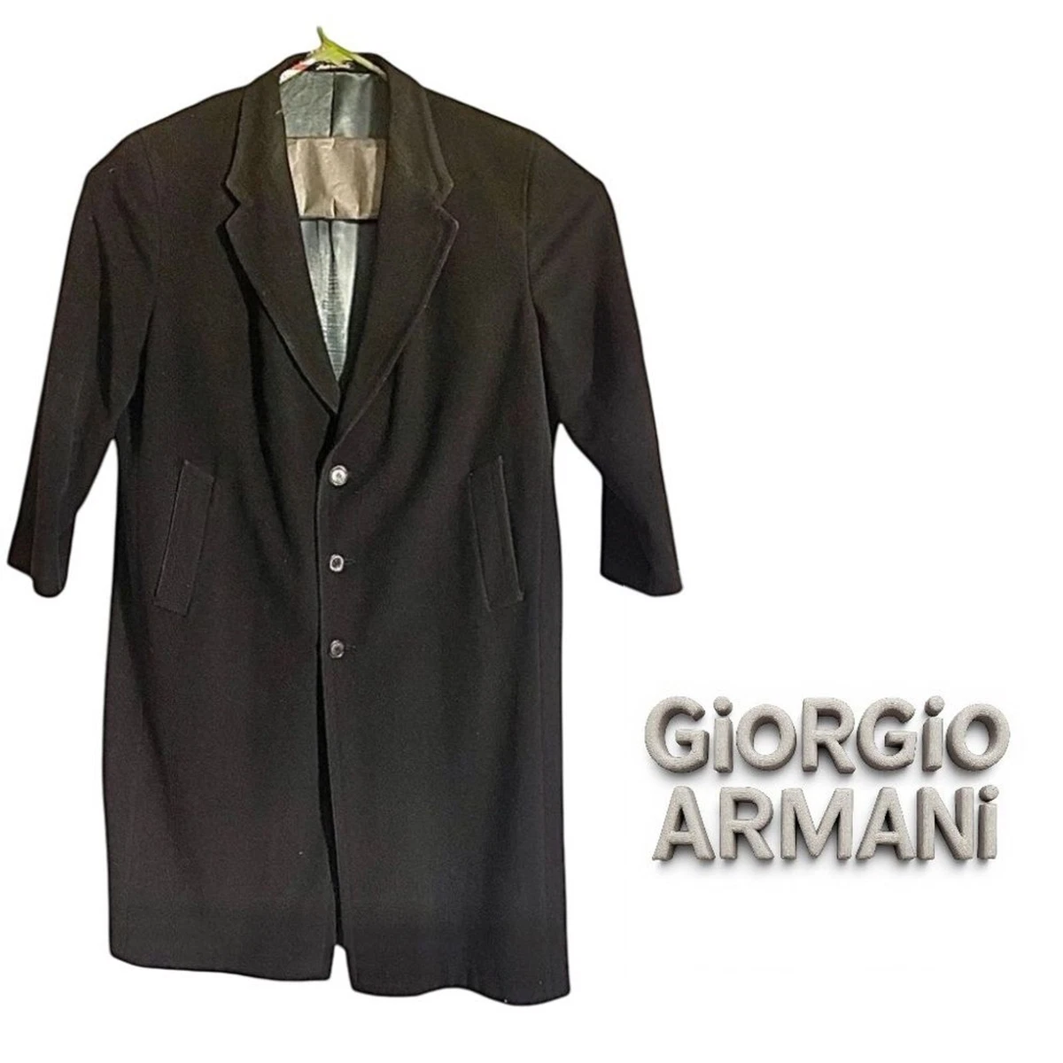 Giorgio Armani Overcoats for Men for Sale | Shop New & Used | eBay