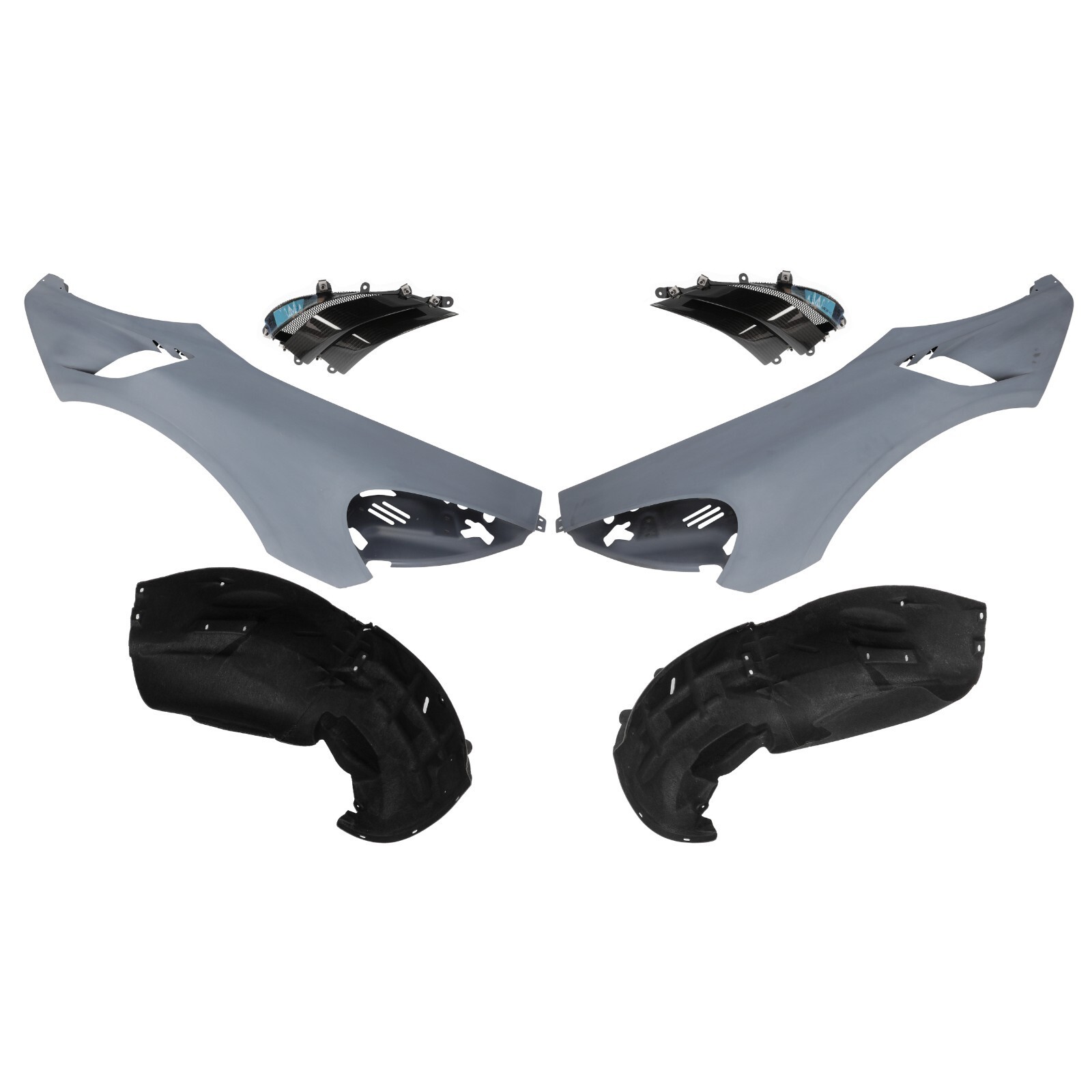 GENUINE MCLAREN VCF LOUVRE FENDER ASSEMBLY RETRO FIT KIT OEM GENUINE 1213AB012MP