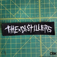 The Distillers ~ High Quality Embroidery, Durable Weatherproof Canvas Patch