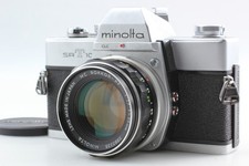  Exc 4 Minolta SR T101 W/ MC Rokkor-PF 55mm F1.7 From JAPAN