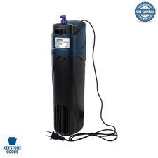 UV Fish Tank Filter for 20-60 Gallons - 132 GPH Submersible Aquarium Pump