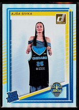 2025 Donruss WNBA #93 Ajsa Sivka Holo Rookie
