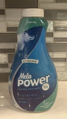 Melaleuca Ecosense Mela Power 9x Laundry Detergent 32 oz Scent-Free. 96 loads