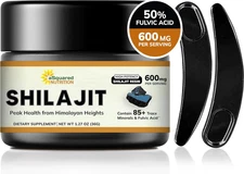 Pure Himalayan Shilajit Resin for Men & Women - 600Mg - Natural Extract Suppleme
