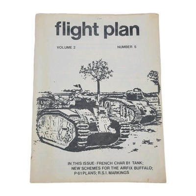Flight Plan Vol 2 No 5 Journal Magazine International Plastic Modelers Society