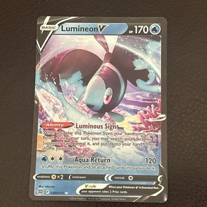 Lumineon V #40 – Pokémon Brilliant Stars [Full Art] – As Pictured