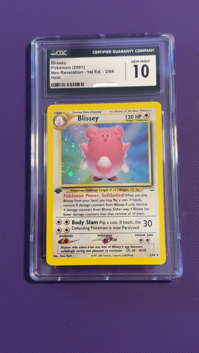 Blissey 02/64 Neo Revelation Holo for sale online | eBay