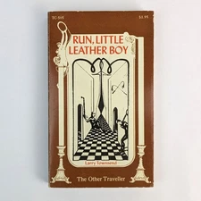 Larry Townsend: Run, Little Leather Boy 1971 1st Edition
