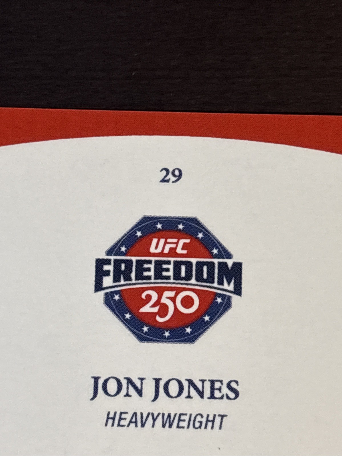 2026 Topps UFC Freedom 250 Jon Jones Blue Foil /150 #29 view 13