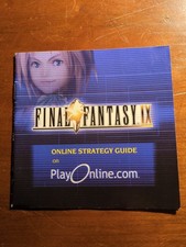 Final Fantasy IX Online Strategy Guide, MANUAL ONLY NO GAME
