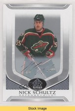 2020 Upper Deck SP Signature Edition Legends Silver Script Nick Schultz READ o1h