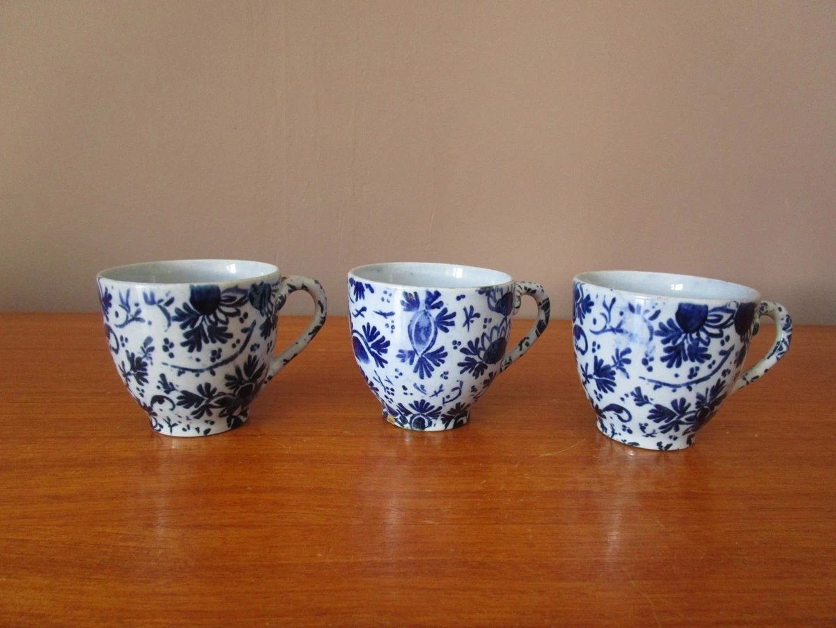 Lot De 2 Tasses Tortue Vintage En Porcelaine Allemande De Rosenthal Thomas Germany 1950