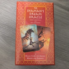 Shaman's Dream Oracle Tarot Cards Book John Mattews Wil Kinghan Wisdom Guidance