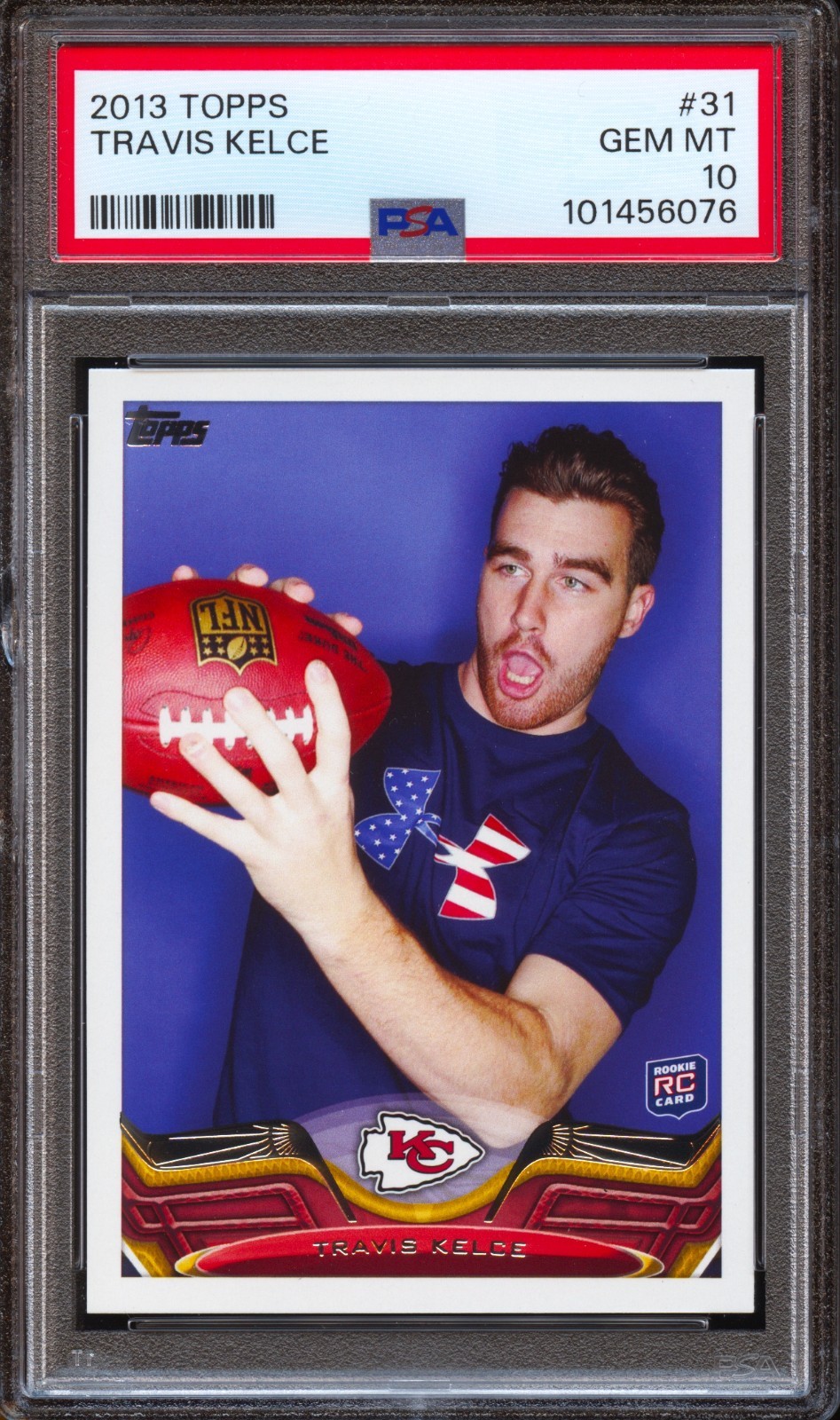 Travis Kelce Topps #31 Base