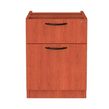 Alera VA552222MC 15.63 in. x 20.5 in. x 19.25 in. 2-Drawer Pedestal - Cherry New