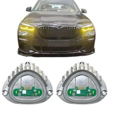 9477985 LED DRL Jaune Paire De Modules Pour BMW X6 G06 2019-2023 Angel Eye