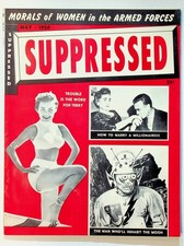 Suppressed Magazine May 1954 VG