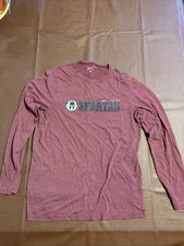 Spartan Craft Men’s Large Maroon Long Sleeve T-Shirt Spartan Race