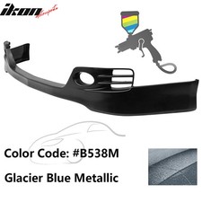 Fits 06-08 Acura Tsx Front Bumper Lip Euro-r Style Spoiler B538m Blue Splitter
