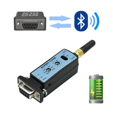 CHIPSEN RCPORT-TD410 RS232 Serial to Bluetooth BLE Wireless Adapter w/ Battery