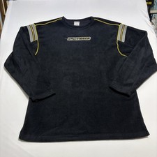 Vintage Disney Store Disney Black Crewneck Tigger Fleece Pullover Men  s M