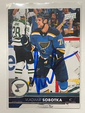 St Louis Blues VLADIMIR SOBOTKA Signed Card
